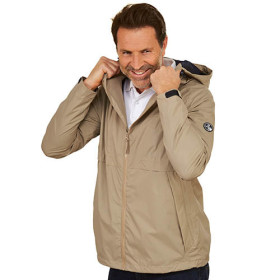 Coupe-vent Bermudes®, Tour de poitrine : L (104/108), Couleur : Beige, par l’Homme Moderne.