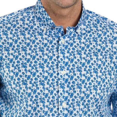 Chemise bleu Provence