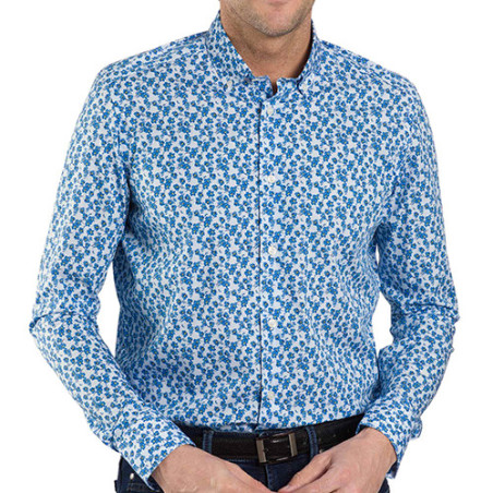 Chemise bleu Provence