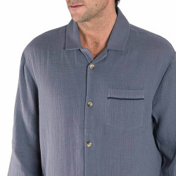 Pyjama crépon de coton