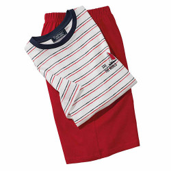 Pyjashort nautique rayé