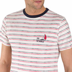 Pyjashort nautique rayé