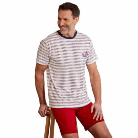 Pyjashort nautique rayé