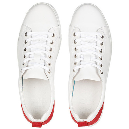 Tennis cuir élégance