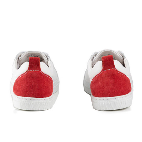 Tennis cuir élégance