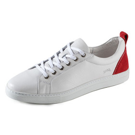 Tennis cuir élégance