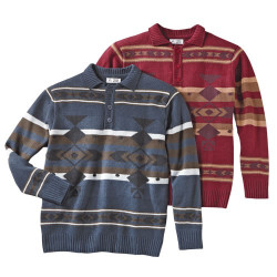 Pulls-polos jacquard...