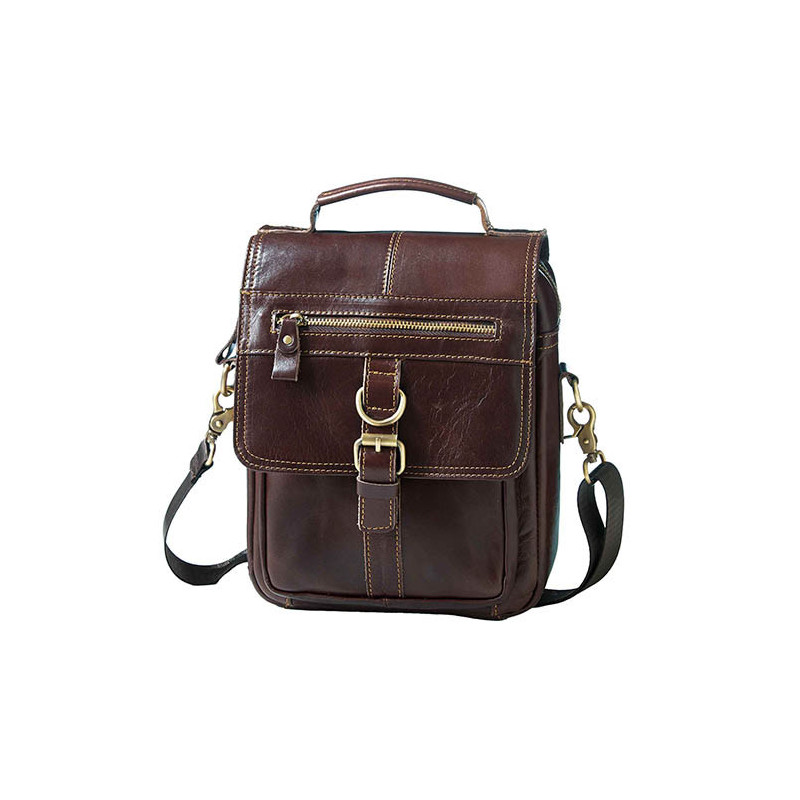 Sacoche cuir vintage