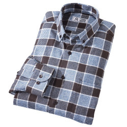 Chemise flanelle «pied-de-poule»