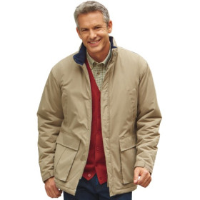 Parka Microfibre Fashion, Tour de poitrine : M (96/100), Couleur : Sable, par l’Homme Moderne.