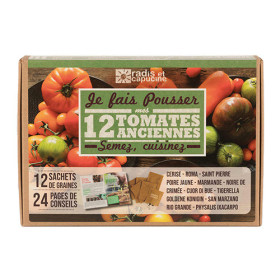 Coffret 12 tomates anciennes, par l’Homme Moderne.