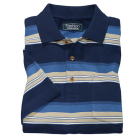 Polo rayures sporting