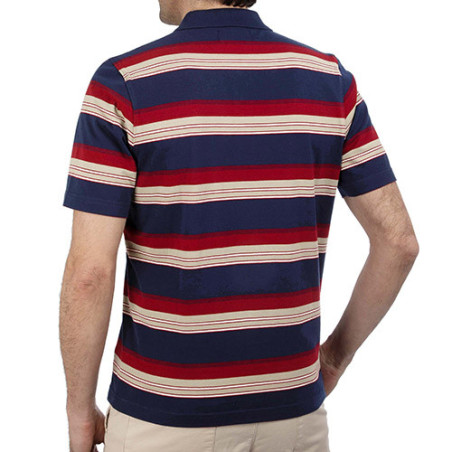 Polo rayures sporting