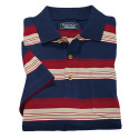 Polo rayures sporting