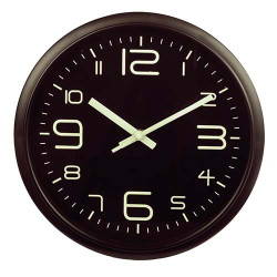 Horloge radio-pilotée phosphorescente