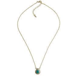 Pendentif goutte d’émeraude