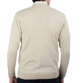 Gilet jacquard amincissant