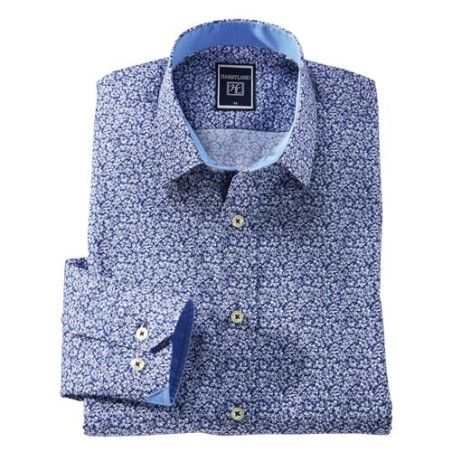 Chemise Blue Harryland Fleur