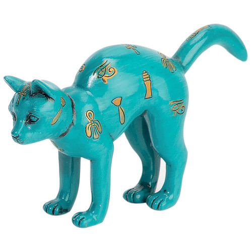 Le chat égyptien "Fait le dos rond"