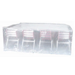 Housse de protection pour table rectangulaire et 8 fauteuils