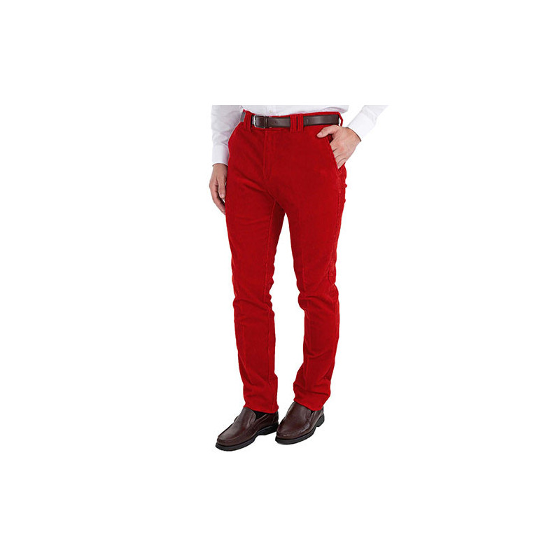 Pantalon velours ligne confort