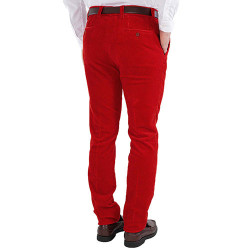 Pantalon velours ligne confort