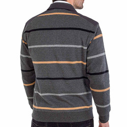 Sweat maille col zippé