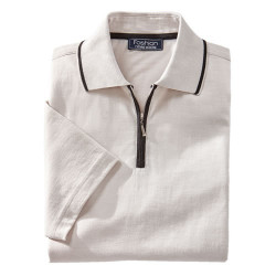 Polo Microfibre City Écru