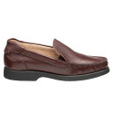 Mocassins cuir grainé