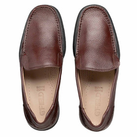 Mocassins cuir grainé