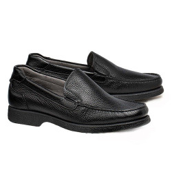 Mocassins cuir grainé