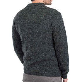 Pull-polo jacquard amincissant (2)