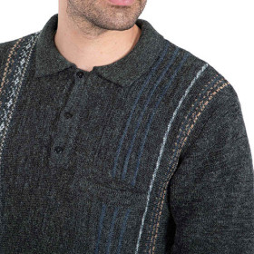 Pull-polo jacquard amincissant (3)