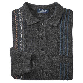 Pull-polo jacquard amincissant (4)