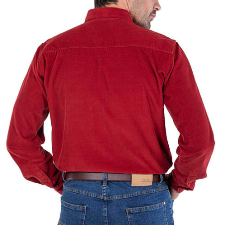 Chemise velours confort