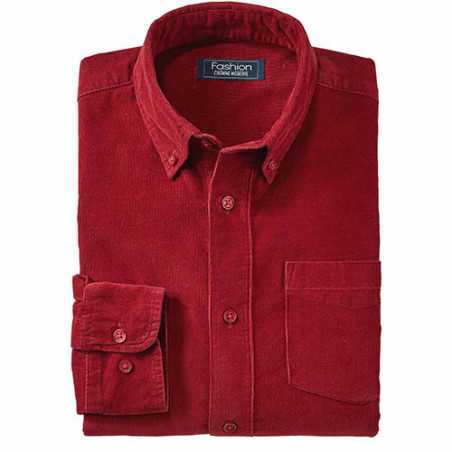 Chemise velours confort