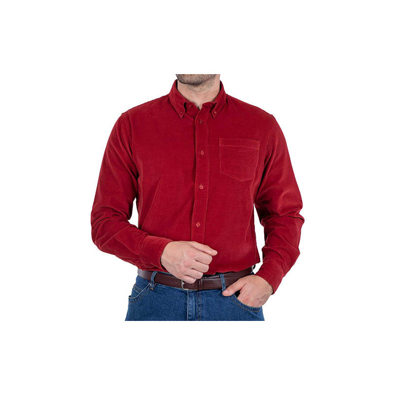 Chemise velours confort