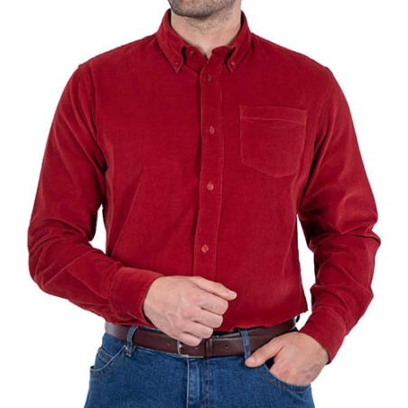 Chemise velours confort