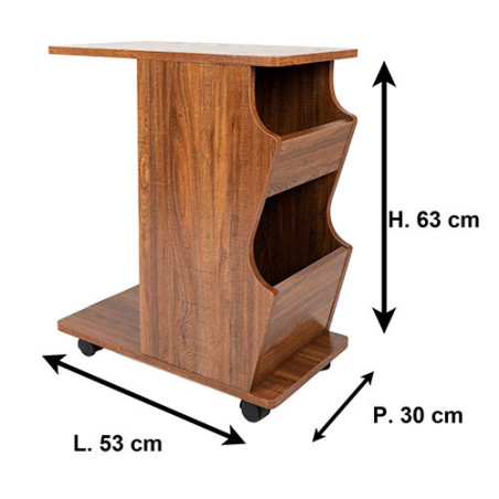 Desserte bout de canapé
