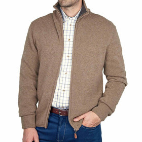 Gilet lambswool zippé (2)