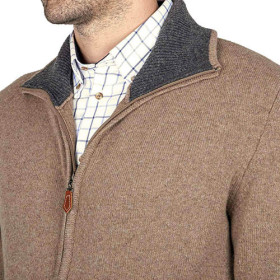 Gilet lambswool zippé (5)