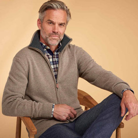 Gilet lambswool zippé (6)