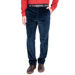 Pantalon velours navy