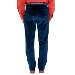 Pantalon velours navy