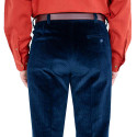 Pantalon velours navy
