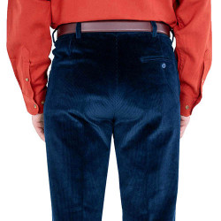 Pantalon velours navy