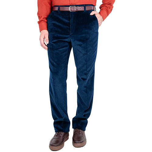 Pantalon velours navy