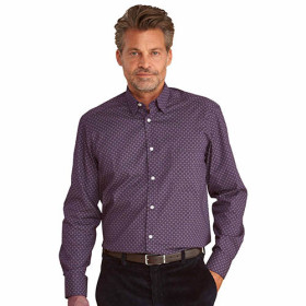 Chemise cassis, Encolure : 39/40, Couleur : Violet, par l’Homme Moderne.