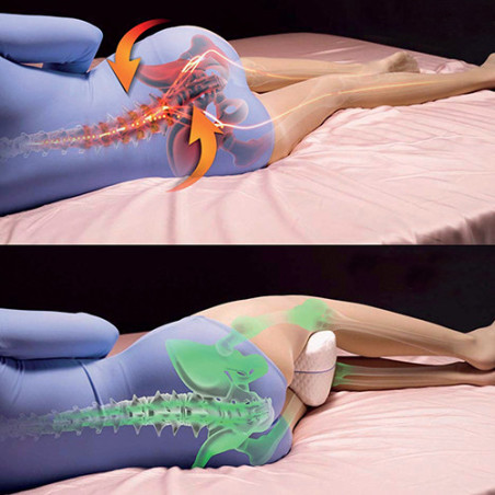 Coussin de jambes mémoire de forme