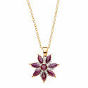 Le pendentif fleur de rubis